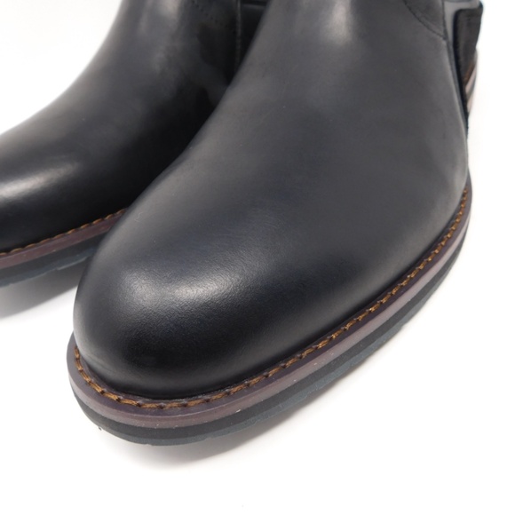 Stacy Adams Men\'s Oskar Plain Toe buckle Chelsea Leather Boots Black Size 10 M main image 5